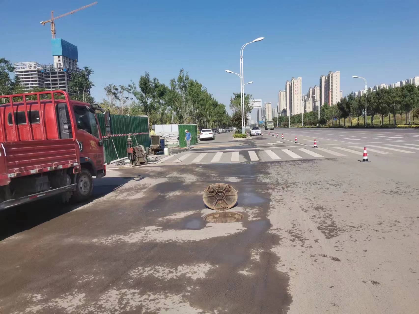 千山路面地基沉降注浆
